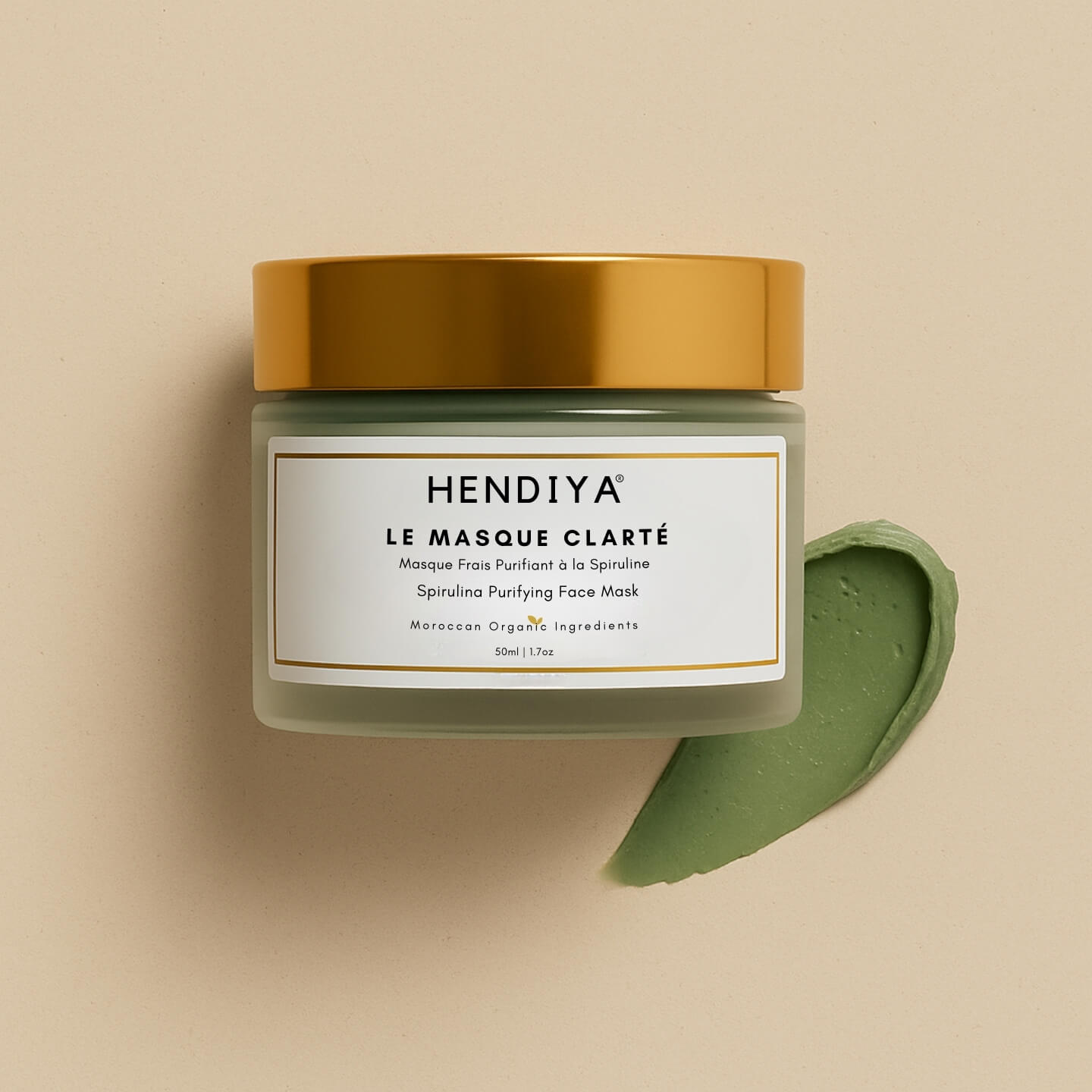 Le Masque Clarté - Masque Purifiant à la Spiruline
